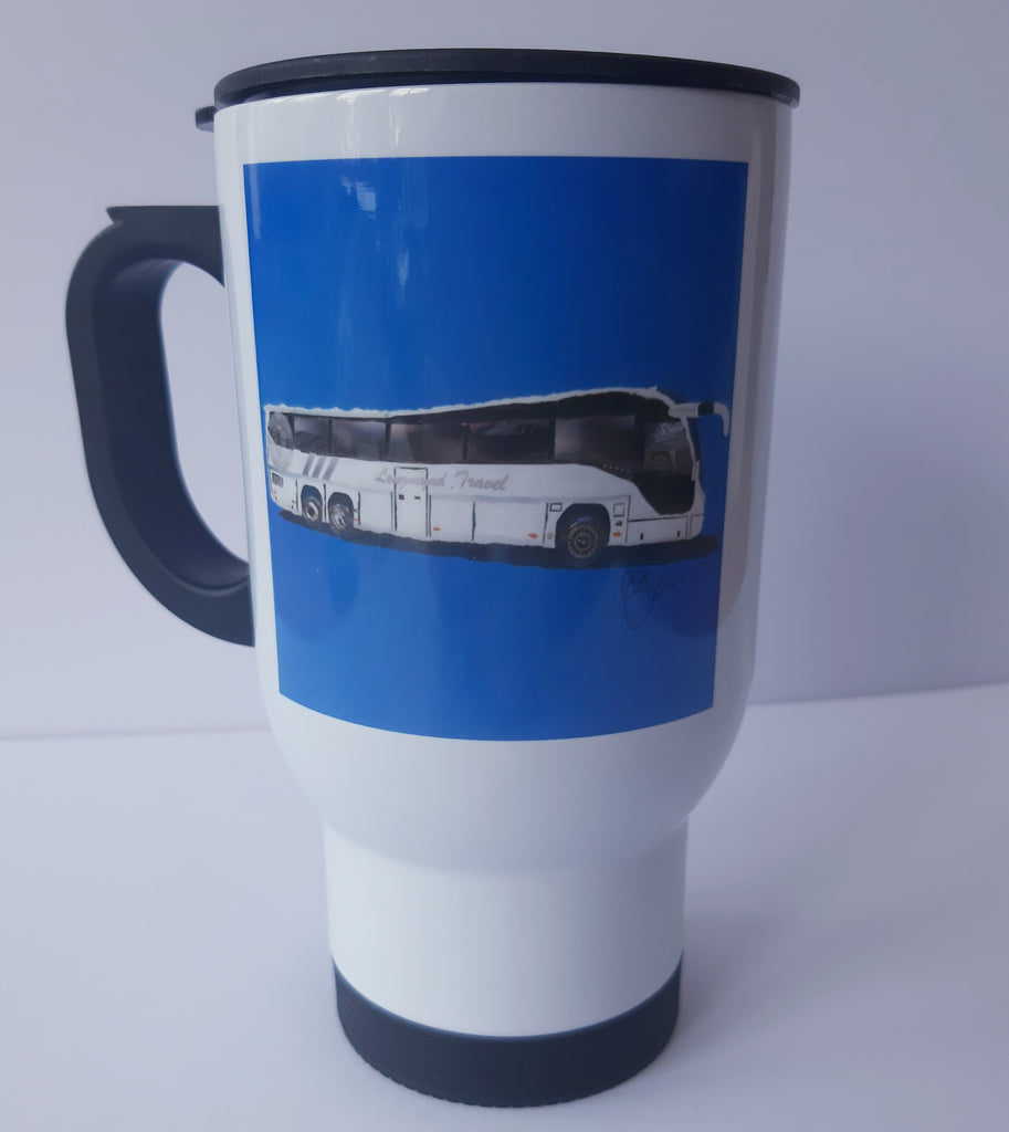 Longmynd Travel S.T.F.C Stainless Steel Travel Mug