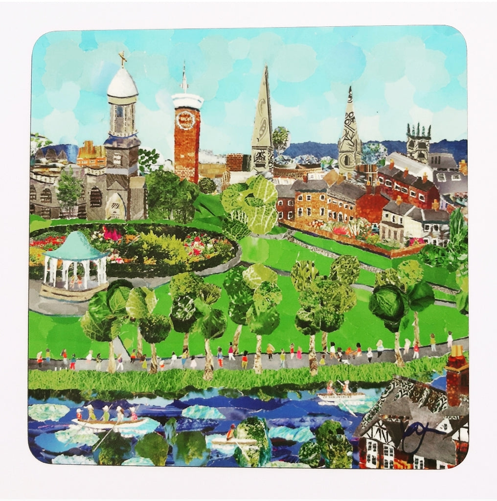Shrewsbury Quarry Park Square Placemat