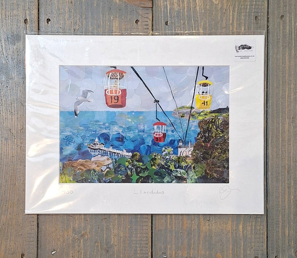 Llandudno, Wales A4 Print