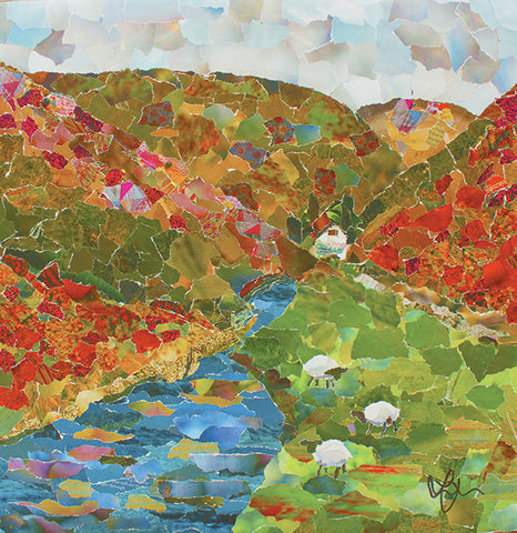 Carding Mill Valley, Shropshire A3 Print