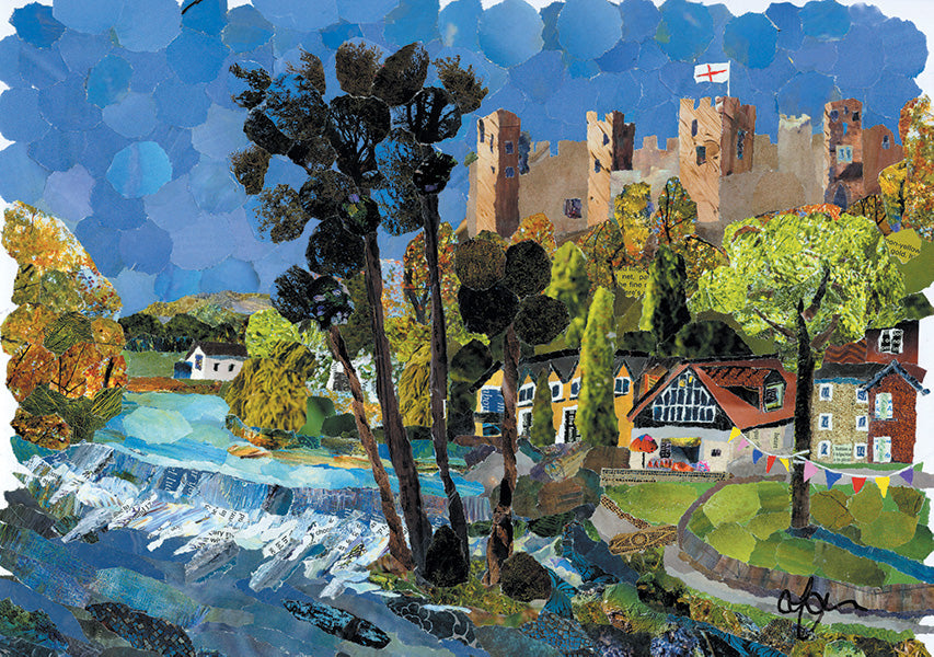 Ludlow Castle, Shropshire A3 Print