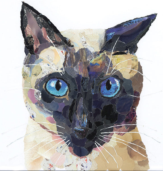 Siamese Cat Mini Print