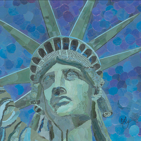 Statue of Liberty N.Y. A3 Print
