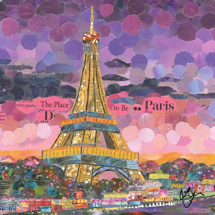 Eiffel Tower, Paris 12"x12" Print