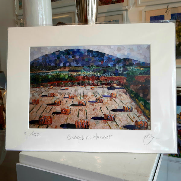 Shropshire Harvest A4 Print