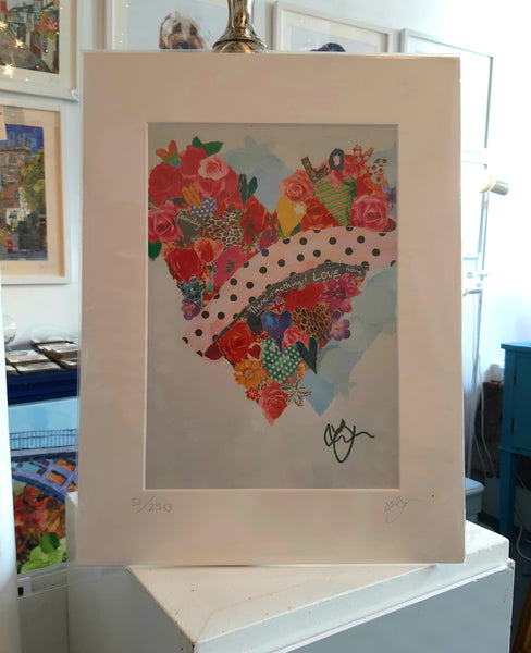 Heart A4 Print