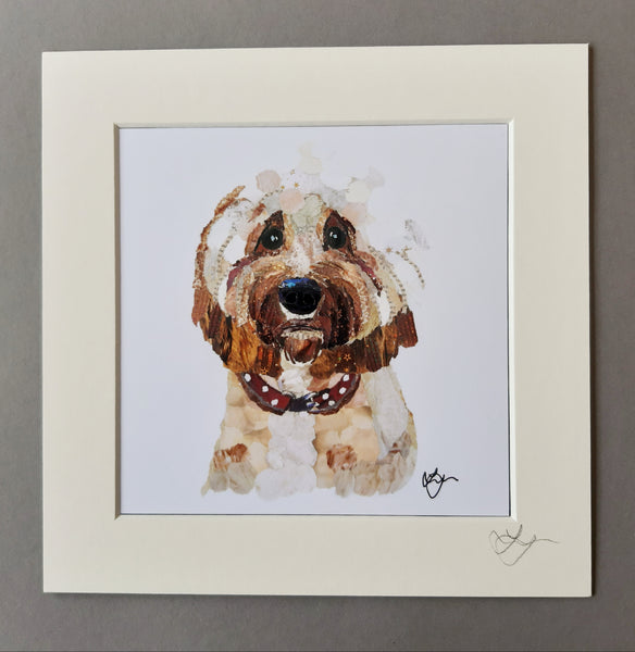 Cavapoo Dog Mini Print