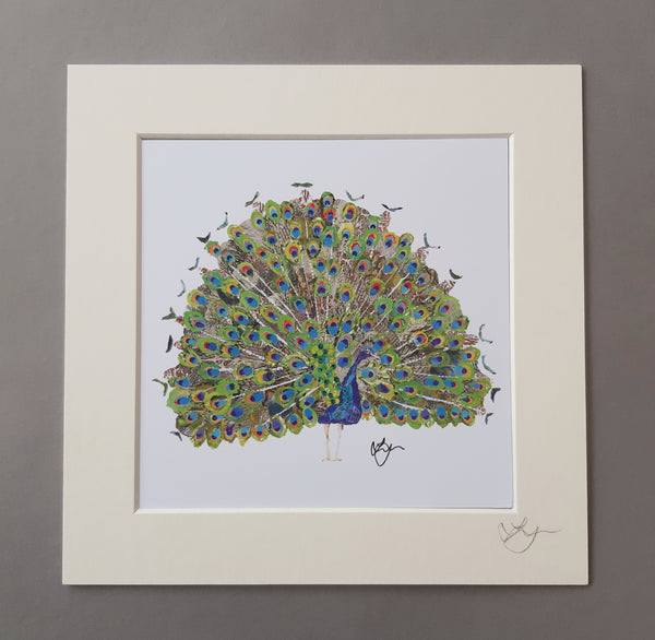 Peacock Mini Print
