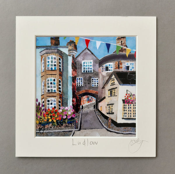 Ludlow, Shropshire Mini Print