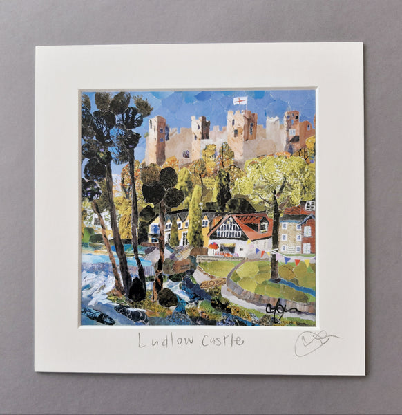 Ludlow Castle, Shropshire Mini Print