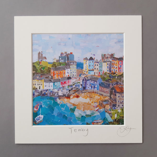 Tenby, Wales Mini Print