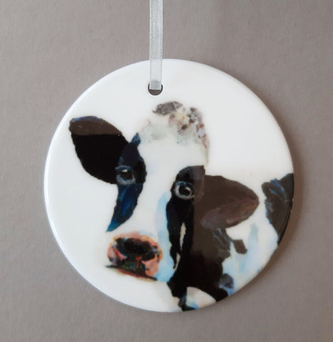 Cow Ceramic Decoration
