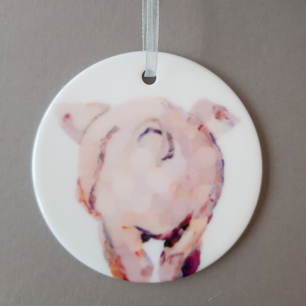 Pig Ceramic Decoration