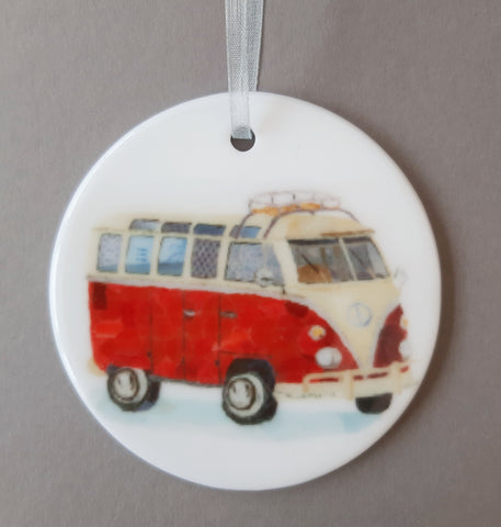 Ruby the Camper Ceramic Decoration