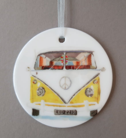 Buttercup the Camper Ceramic Decoration