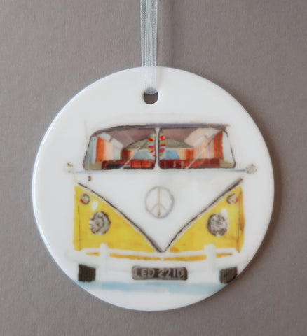 Buttercup the Camper Ceramic Decoration