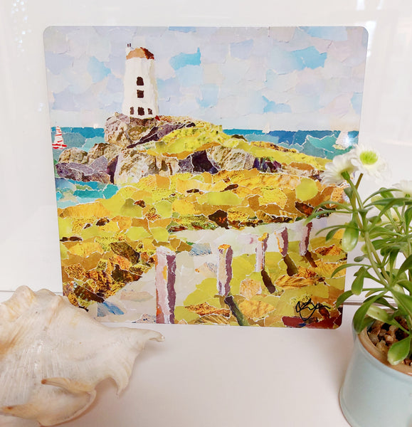 Llanddwyn Island 8" Metal Print