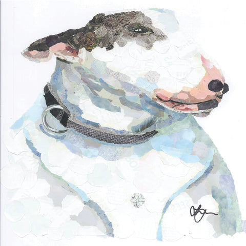 English Bull Terrier Card