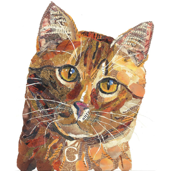 Ginger Cat Card