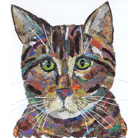 Tabby Cat Card