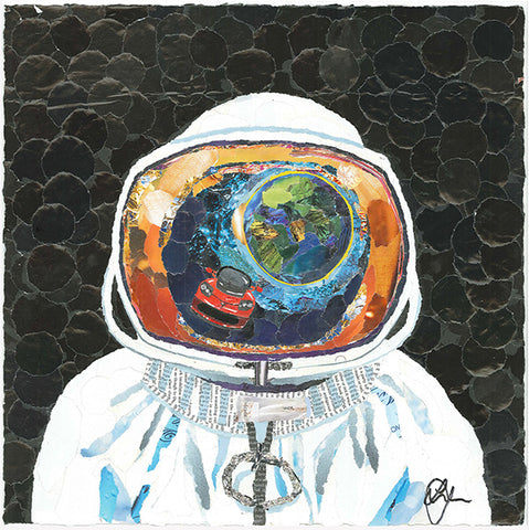 Astronaut 12"x12" Print