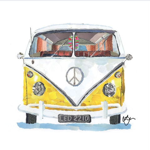 Buttercup the Camper Card