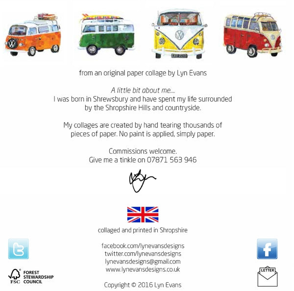 Buttercup the Camper Card