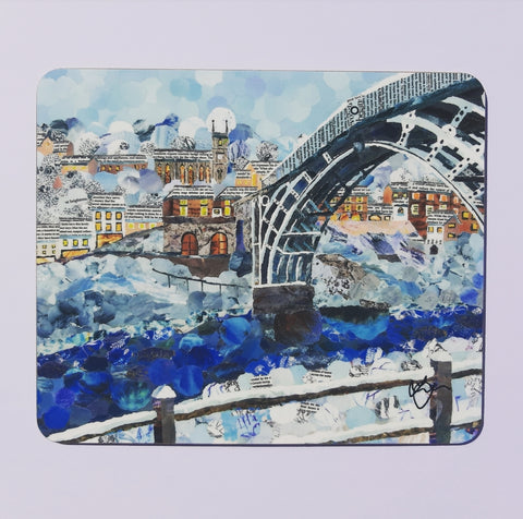 Ironbridge in Winter Placemat