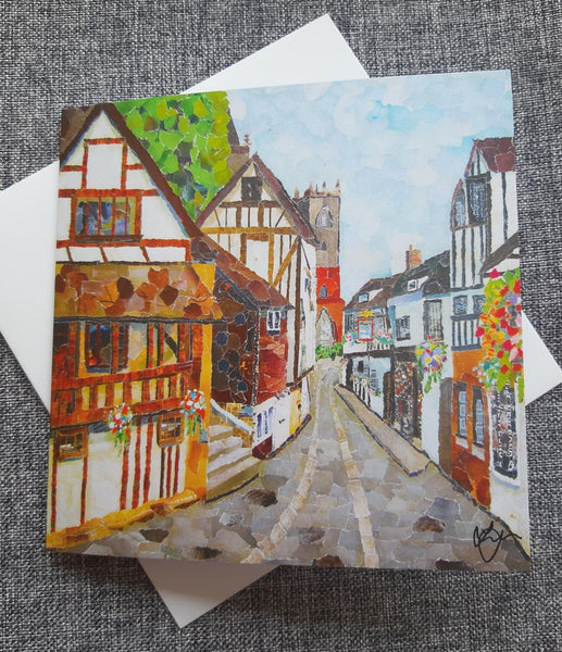 Fish Street, Shrewsbury Card