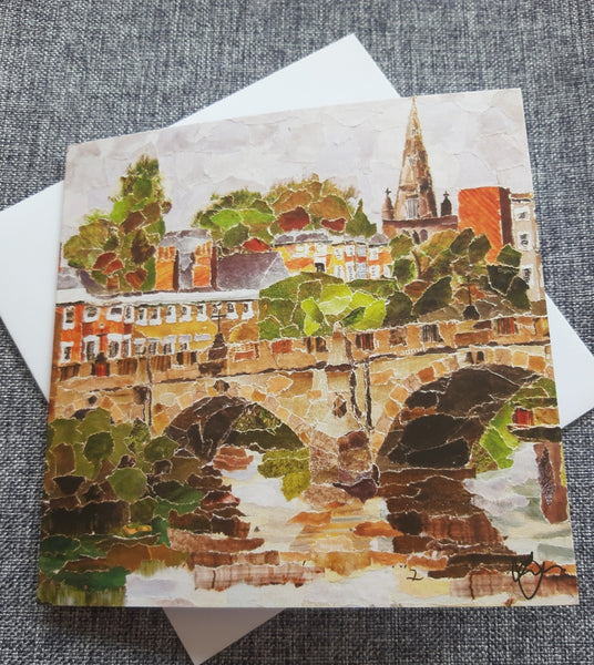 English Bridge, Shrewsbury Card