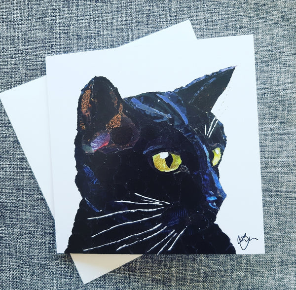 Black Cat Card