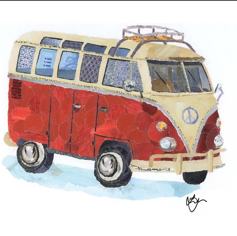 Ruby the Camper Mini Print