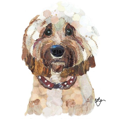 Cavapoo Dog Mini Print