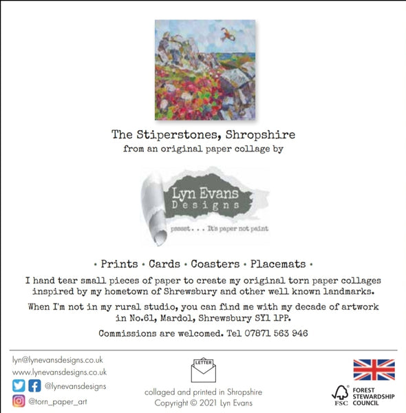 Stiperstones, Shropshire Card