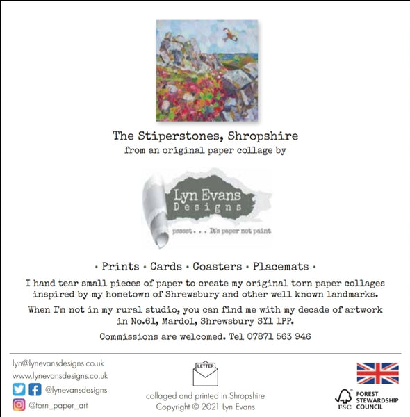 Stiperstones, Shropshire Card