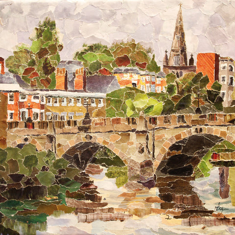 English Bridge, Shrewsbury Card